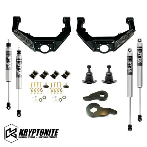 KRYPTONITE STAGE 3 LEVELING KIT WITH FOX SHOCKS 2001-2010